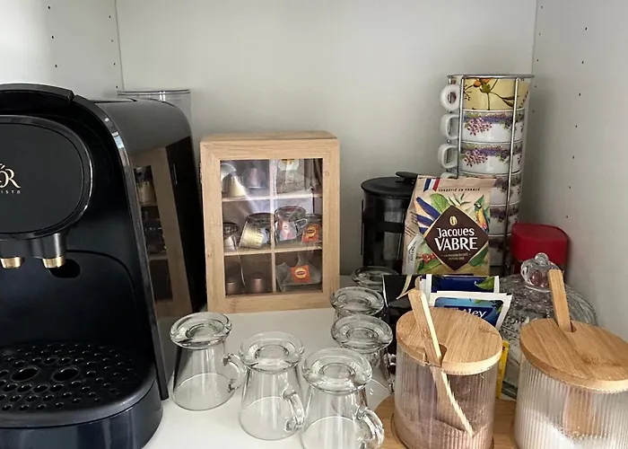 公寓 Cocon Cosy Verdoyant - Free Private Parking, Breakfast, Wifi, Netflix